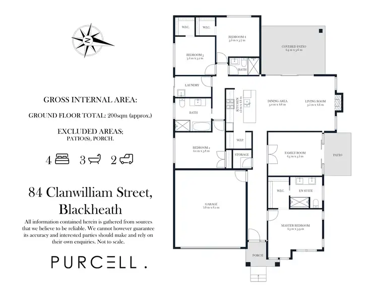 Floorplan of Homely house listing, 84 Clanwilliam Street, Blackheath NSW 2785