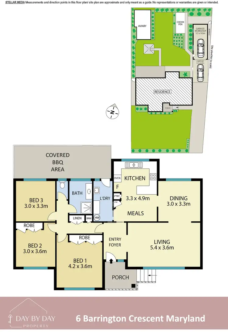 Floorplan of Homely house listing, 6 Barrington Crescent, Maryland NSW 2287