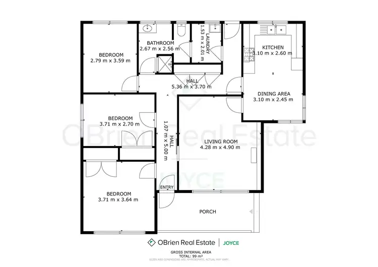 Floorplan of Homely house listing, 38 Edwards Street, Wangaratta VIC 3677