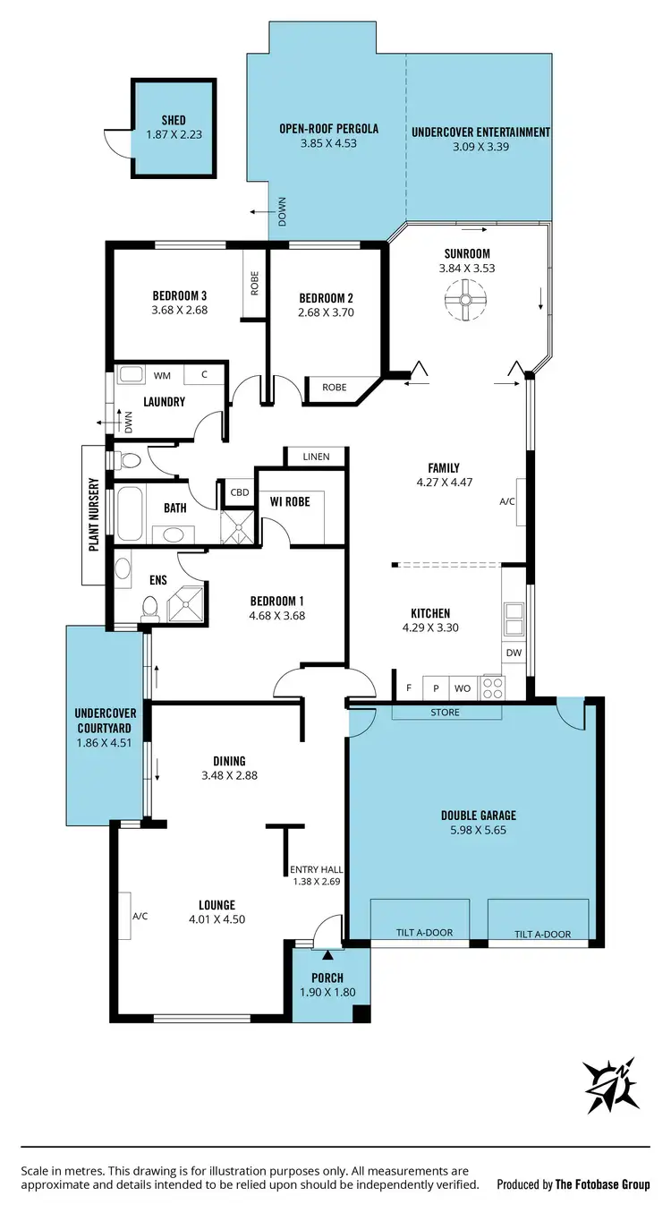 Floorplan of Homely house listing, 2 Lomandra Place, Flagstaff Hill SA 5159
