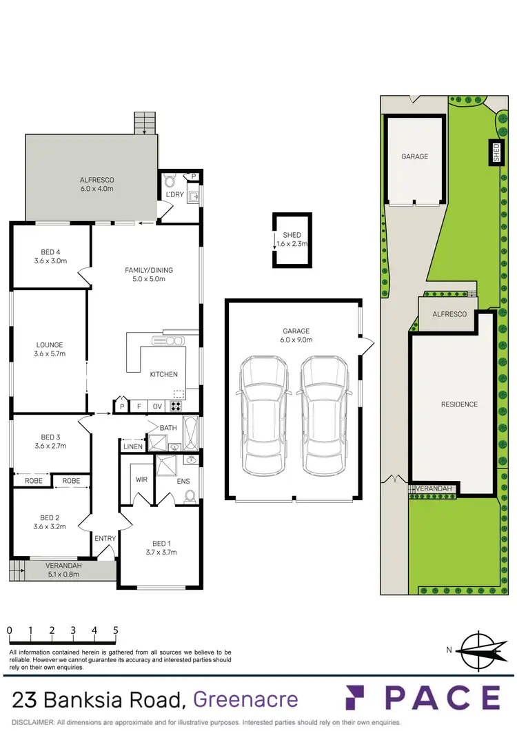 Floorplan of Homely house listing, 23 Banksia Road, Greenacre NSW 2190