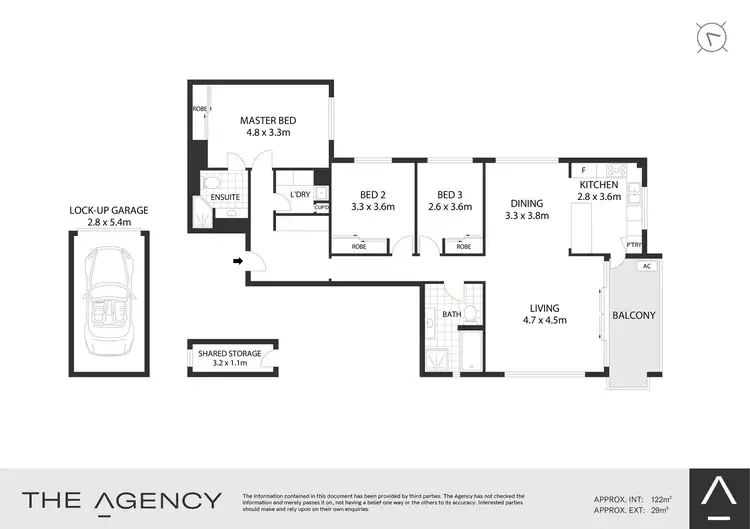Floorplan of Homely apartment listing, 1A/1-7 George Street, Manly NSW 2095