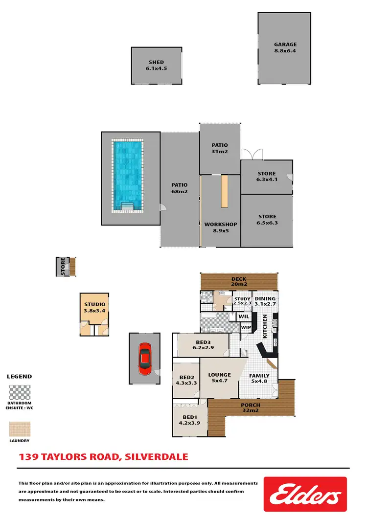 Floorplan of Homely house listing, 139 Taylors Road, Silverdale NSW 2752