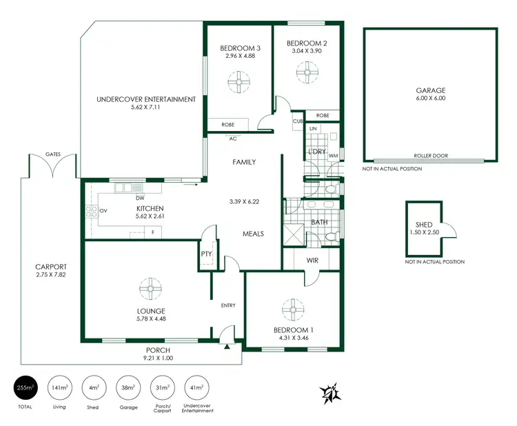 Floorplan of Homely house listing, 6 Berrima Place, Carrickalinga SA 5204