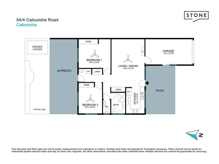 Floorplan of Homely unit listing, 54/4 Caloundra Road, Caloundra QLD 4551