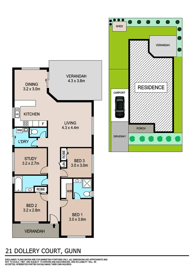Floorplan of Homely house listing, 21 Dollery Court, Gunn NT 832