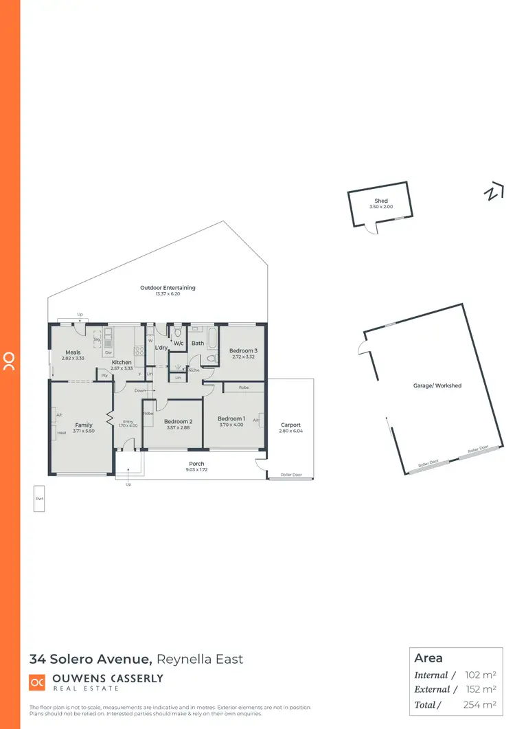 Floorplan of Homely house listing, 34 Solero Avenue, Reynella East SA 5161