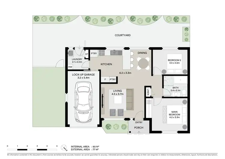 Floorplan of Homely villa listing, 3/16 Fraser Road, Long Jetty NSW 2261