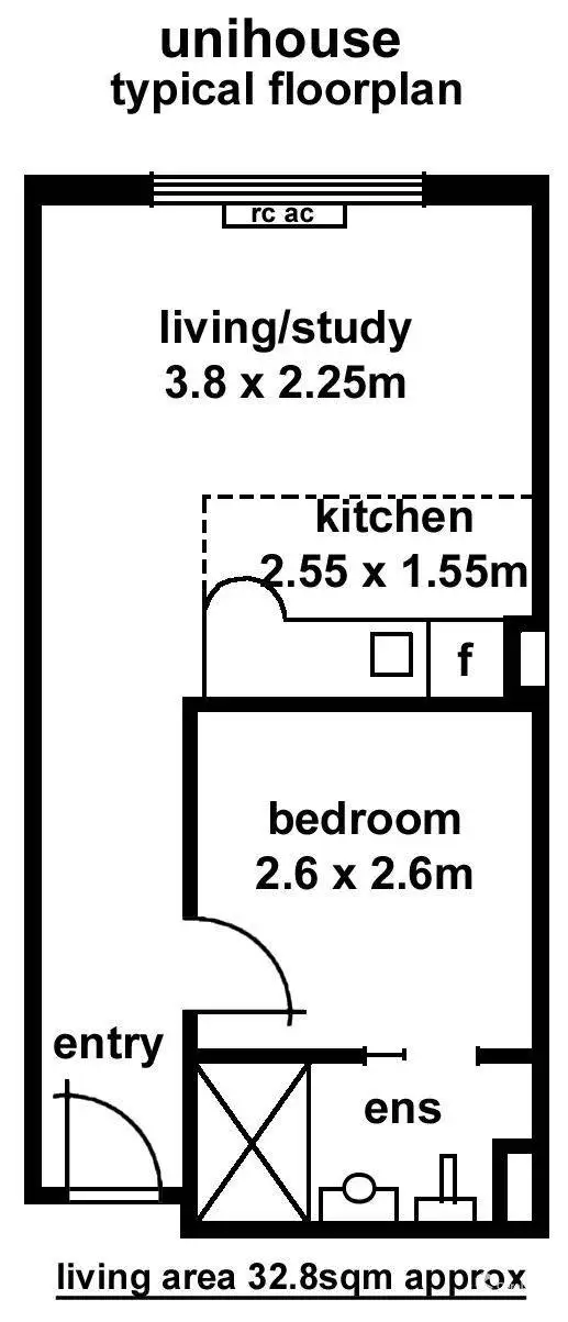 Floorplan of Homely apartment listing, 305/160 Rundle Mall, Adelaide SA 5000