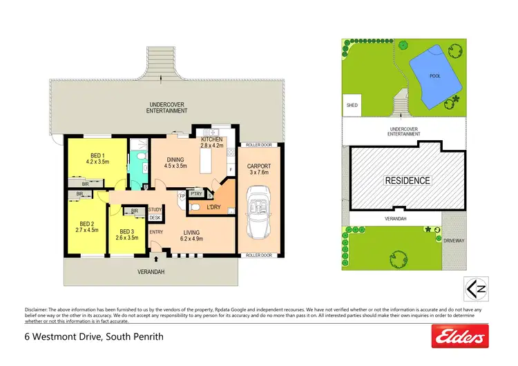 Floorplan of Homely house listing, 6 Westmont Drive, South Penrith NSW 2750