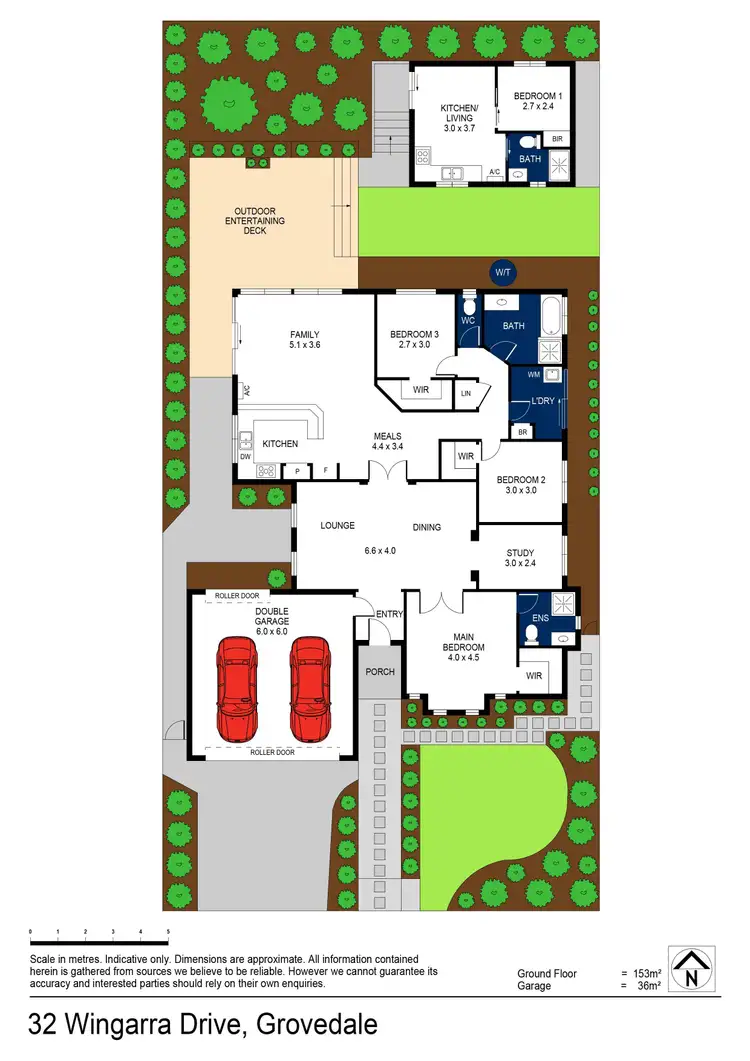 Floorplan of Homely house listing, 32 Wingarra Drive, Grovedale VIC 3216
