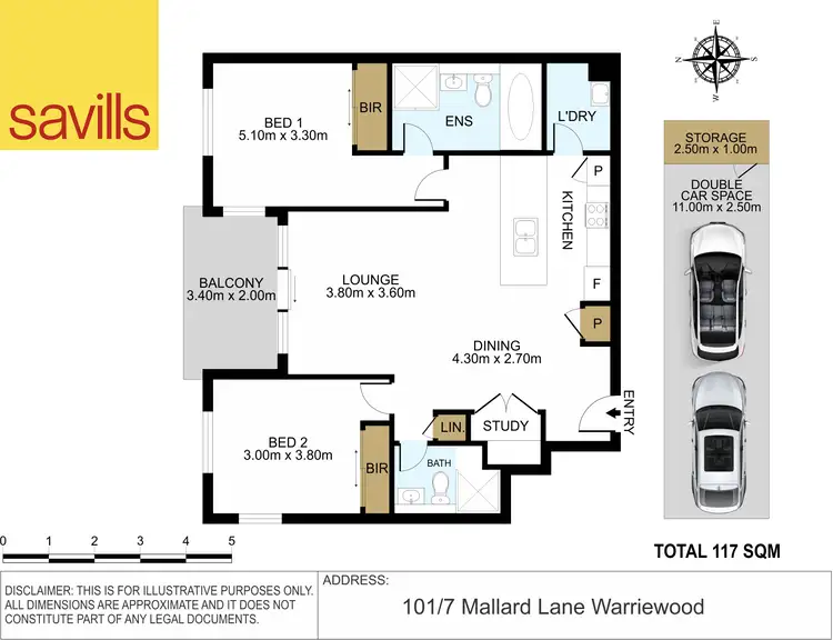 Floorplan of Homely apartment listing, 101/7 Mallard Lane, Warriewood NSW 2102