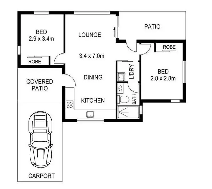 Floorplan of Homely house listing, 18a Eldon Street, Riverwood NSW 2210