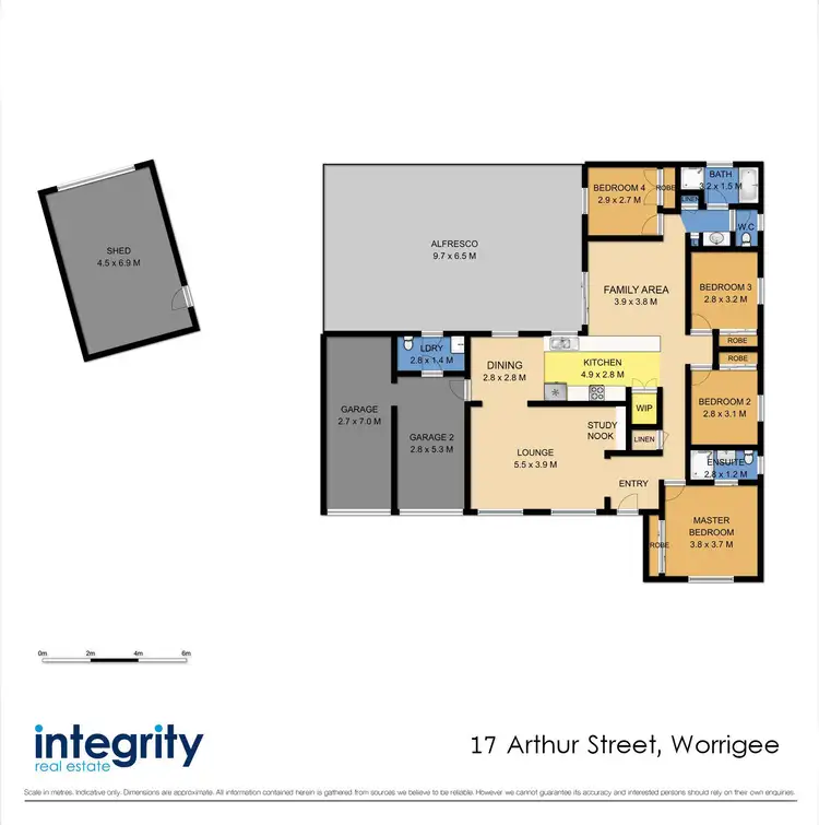 Floorplan of Homely house listing, 17 Arthur Street, Worrigee NSW 2540