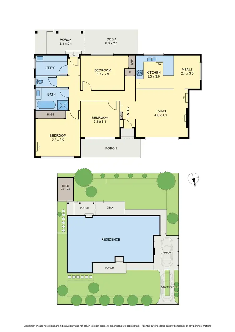 Floorplan of Homely house listing, 2A Bridge Street, Essendon VIC 3040