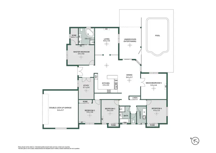 Floorplan of Homely house listing, 28 Greenock Way, Brinsmead QLD 4870