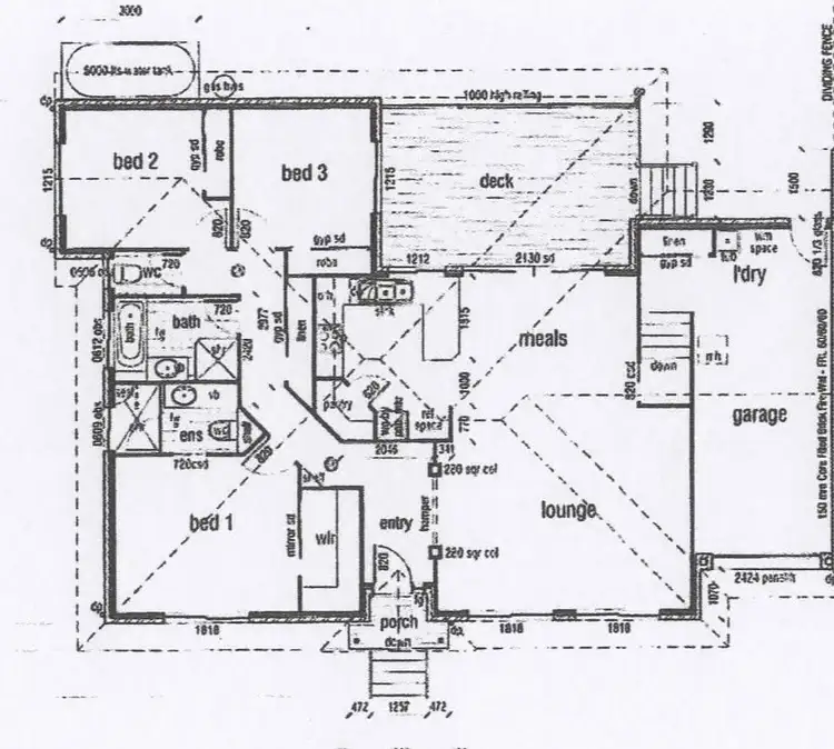 Floorplan of Homely house listing, 3A MacGregor Street, Laidley QLD 4341