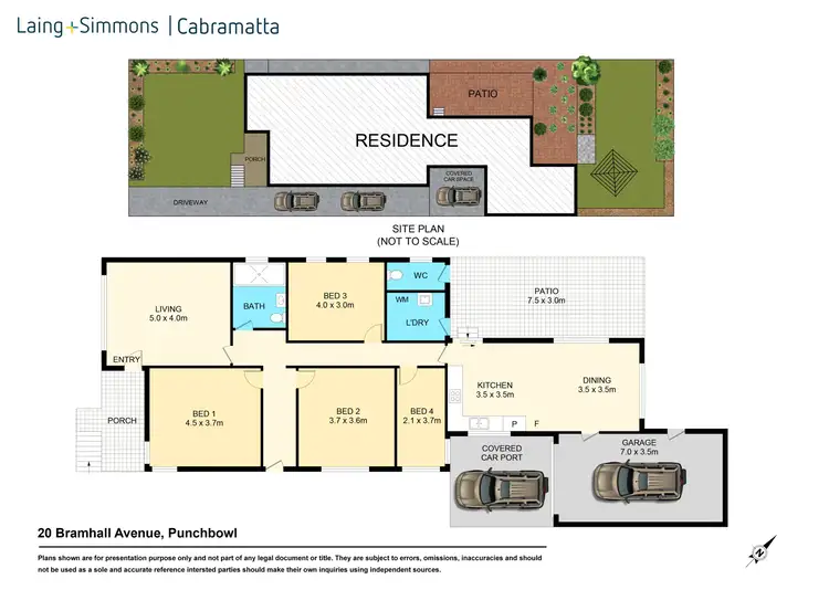 Floorplan of Homely house listing, 20 Bramhall Avenue, Punchbowl NSW 2196