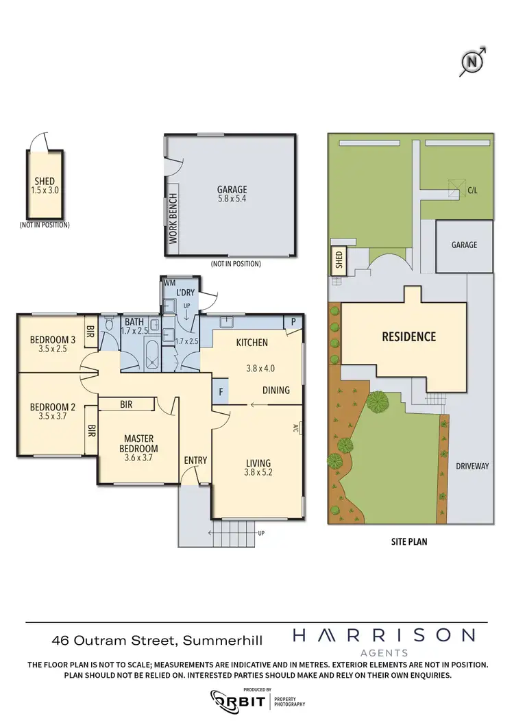 Floorplan of Homely house listing, 46 Outram Street, Summerhill TAS 7250
