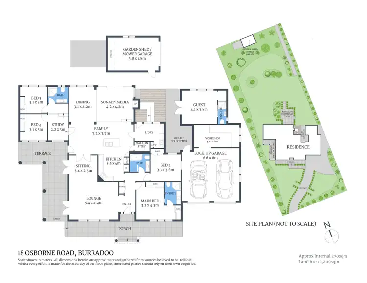 Floorplan of Homely house listing, 18 Osborne Road, Burradoo NSW 2576