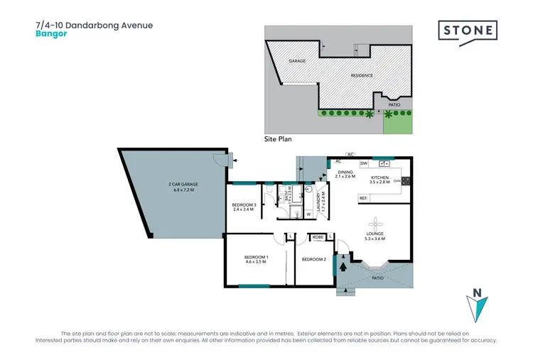 Floorplan of Homely villa listing, 7/4-10 Dandarbong Avenue, Bangor NSW 2234