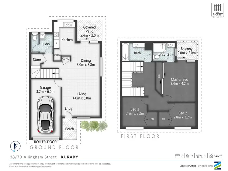 Floorplan of Homely unit listing, 38/70 Allingham Street, Kuraby QLD 4112