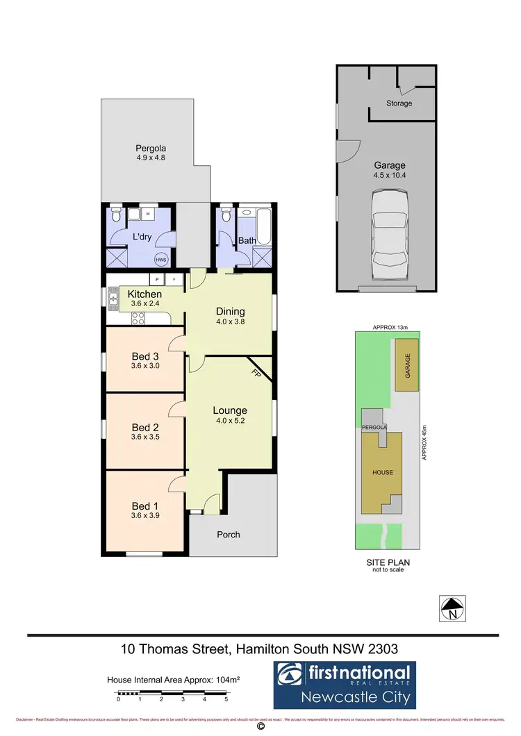 Floorplan of Homely house listing, 10 Thomas Street, Hamilton South NSW 2303