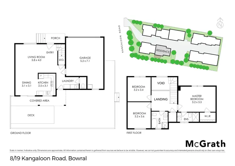 Floorplan of Homely townhouse listing, 8/19 Kangaloon Road, Bowral NSW 2576