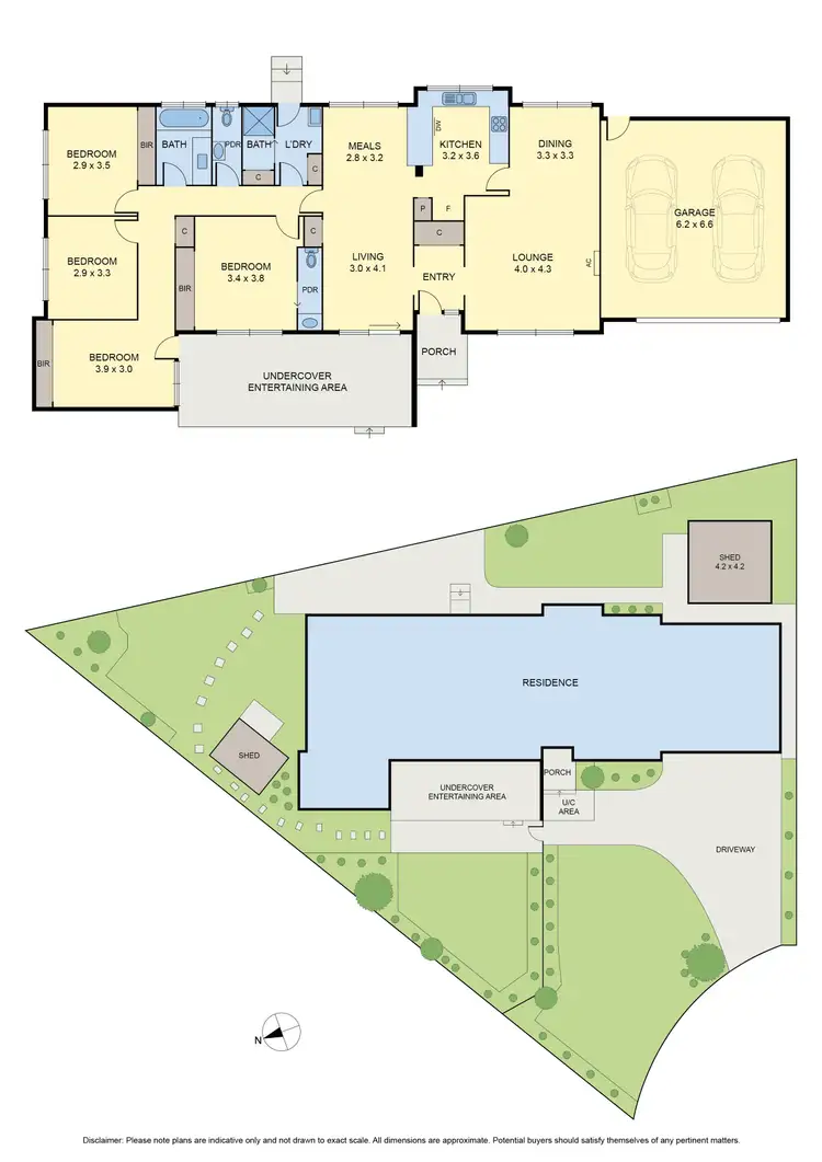 Floorplan of Homely house listing, 6 Buchan Court, Keilor VIC 3036