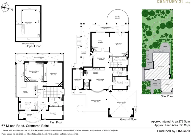 Floorplan of Homely house listing, 67 Milson Road, Cremorne Point NSW 2090