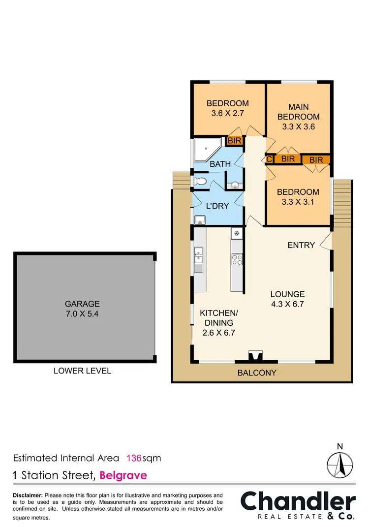 Floorplan of Homely house listing, 1 Station Street, Belgrave VIC 3160