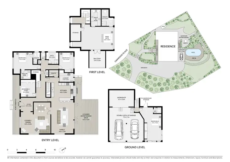 Floorplan of Homely house listing, 9 Oakwood Place, Hornsby Heights NSW 2077