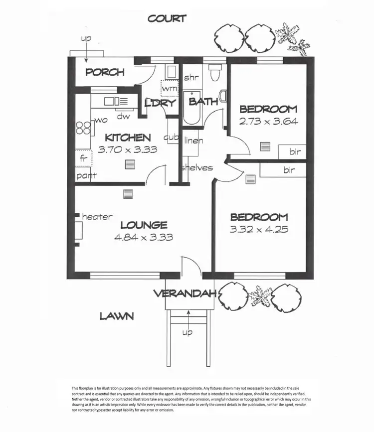 Floorplan of Homely house listing, 3/1 Brandreth Street, Tusmore SA 5065