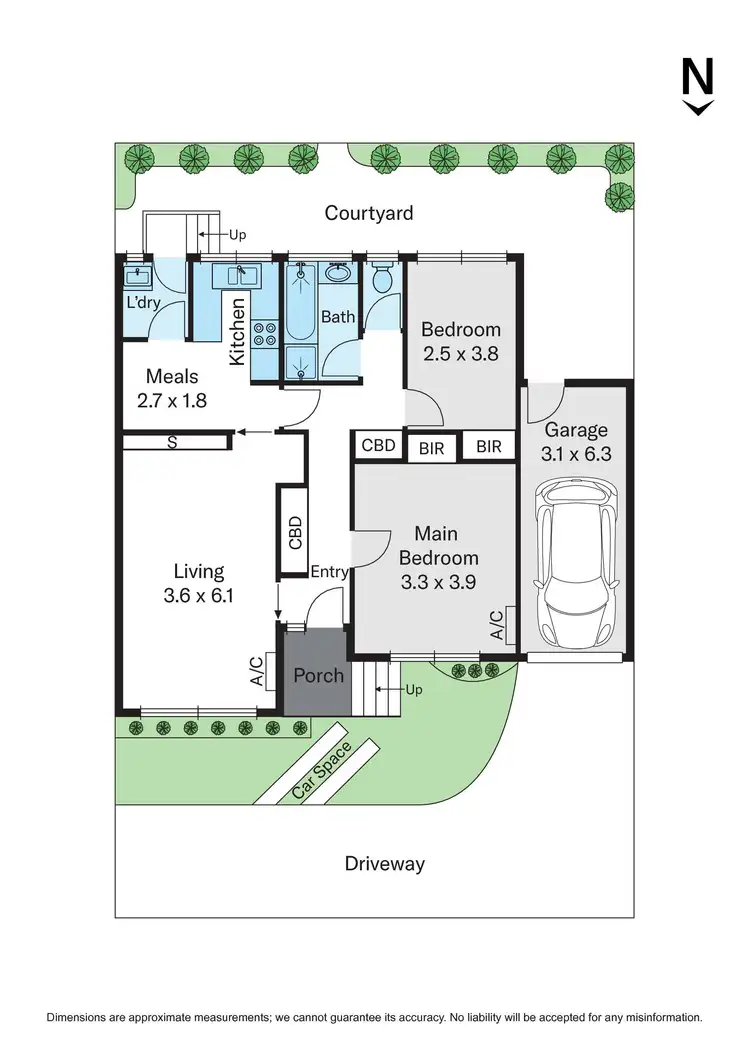 Floorplan of Homely unit listing, 4/11 Leopold Crescent, Mont Albert VIC 3127