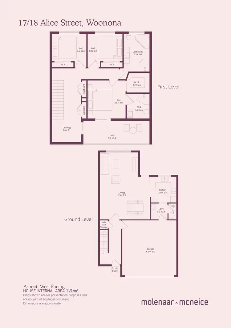 Floorplan of Homely townhouse listing, 17/14-18 Alice Street, Woonona NSW 2517