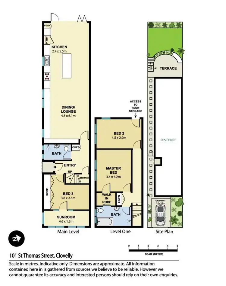 Floorplan of Homely house listing, 101 St Thomas Street, Clovelly NSW 2031