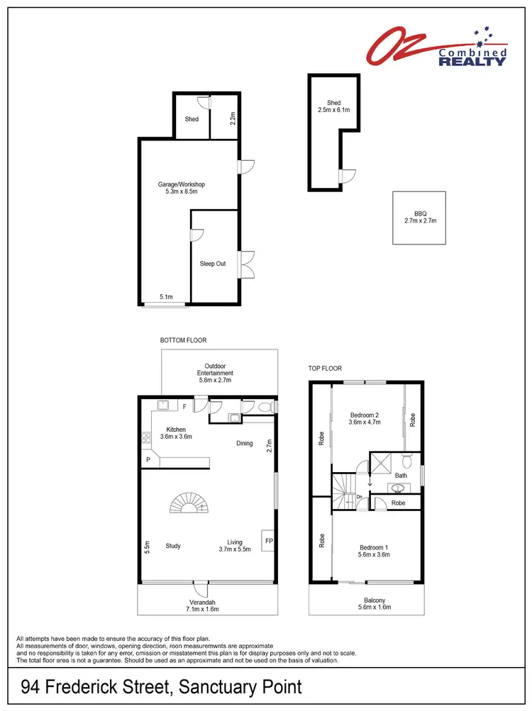Floorplan of Homely house listing, 94 Frederick Street, Sanctuary Point NSW 2540