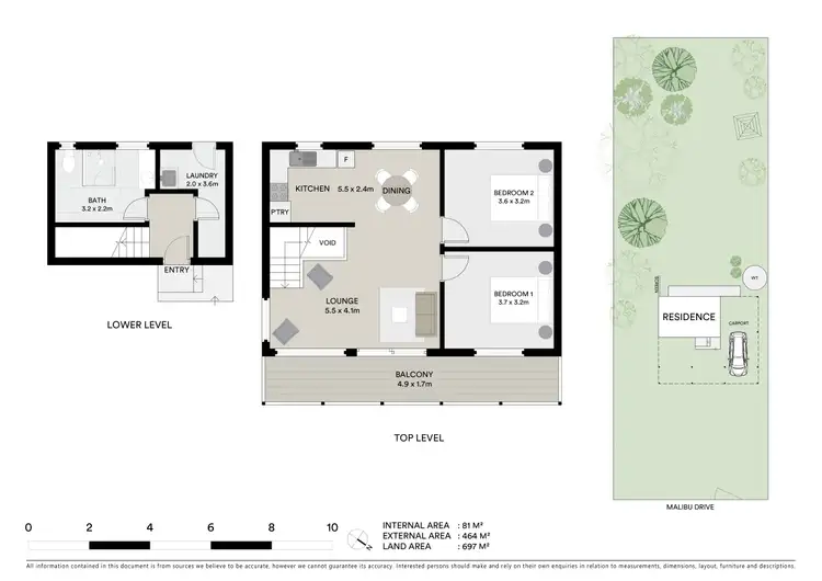 Floorplan of Homely house listing, 112 Malibu Drive, Bawley Point NSW 2539