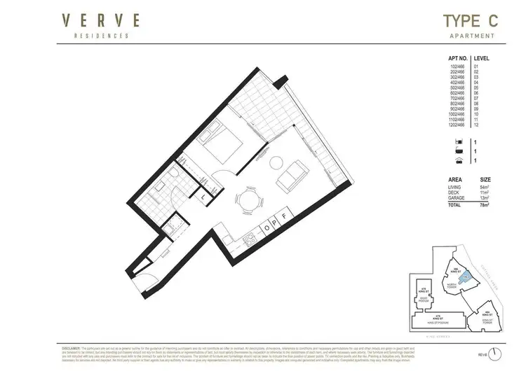 Floorplan of Homely apartment listing, 1202/466 King Street, Newcastle NSW 2300