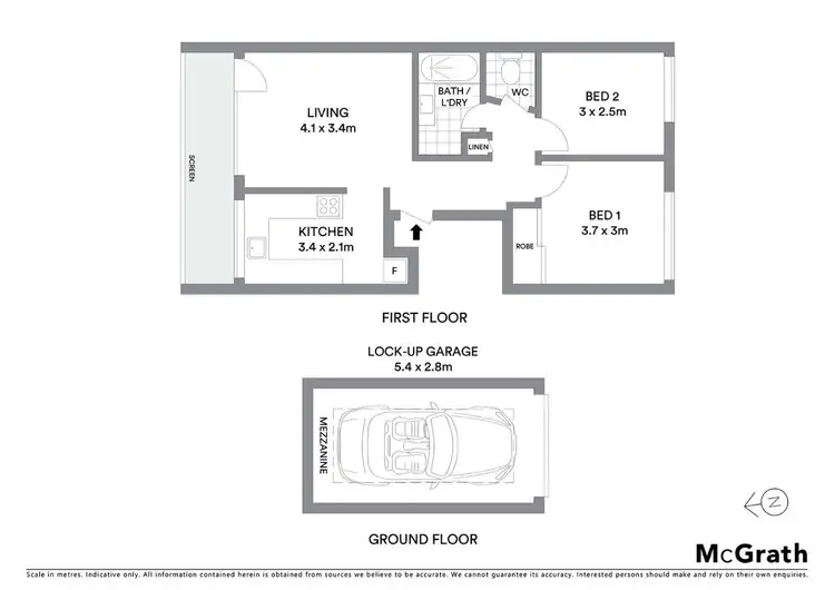 Floorplan of Homely apartment listing, 13/10 Francis Street, Dee Why NSW 2099