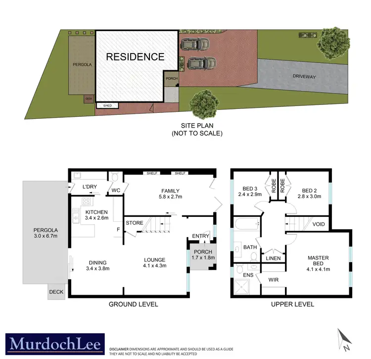 Floorplan of Homely semi-detached listing, 50a Doulton Drive, Cherrybrook NSW 2126