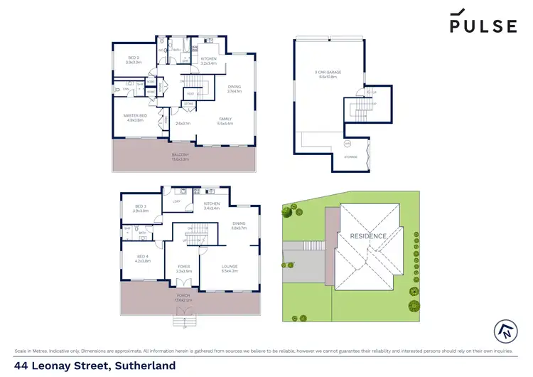 Floorplan of Homely house listing, 44 Leonay Street, Sutherland NSW 2232