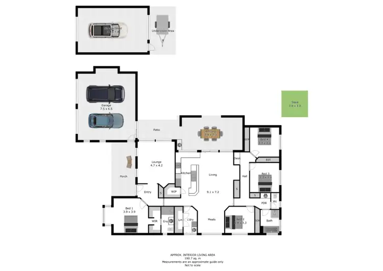 Floorplan of Homely house listing, 89 Tower Street, Corowa NSW 2646