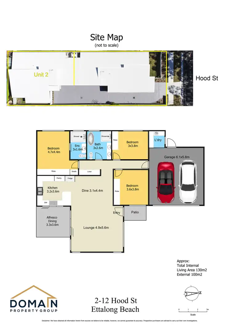 Floorplan of Homely villa listing, 2/12 Hood Street, Ettalong Beach NSW 2257