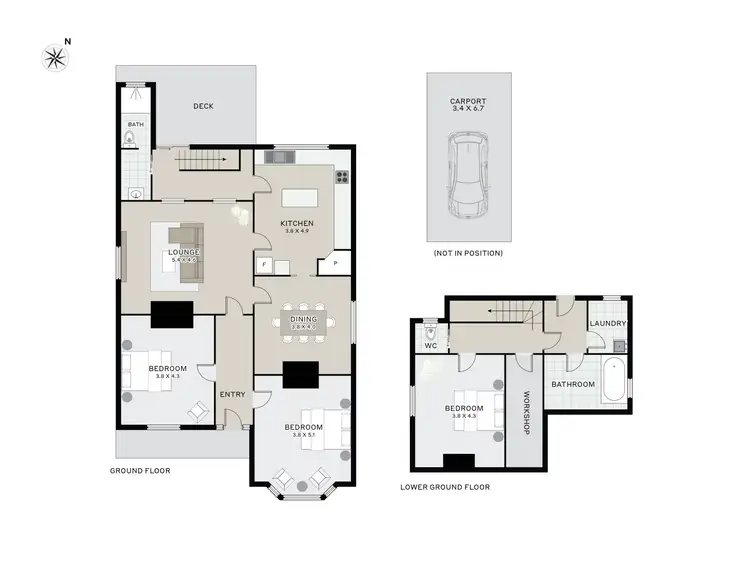 Floorplan of Homely house listing, 13 Vernon Street, South Launceston TAS 7249