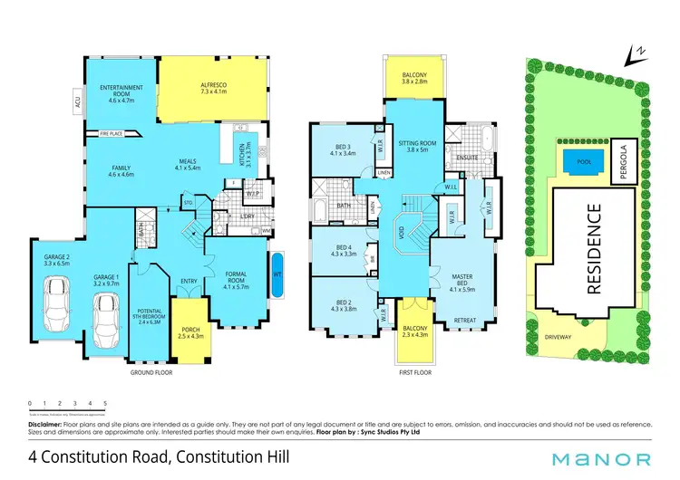 Floorplan of Homely house listing, 4 Constitution Road, Constitution Hill NSW 2145