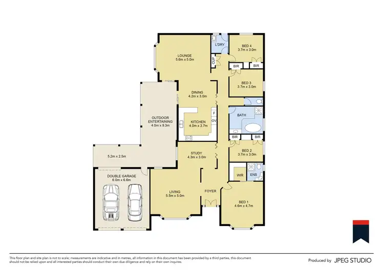Floorplan of Homely house listing, 129 Lady Nelson Way, Keilor Downs VIC 3038