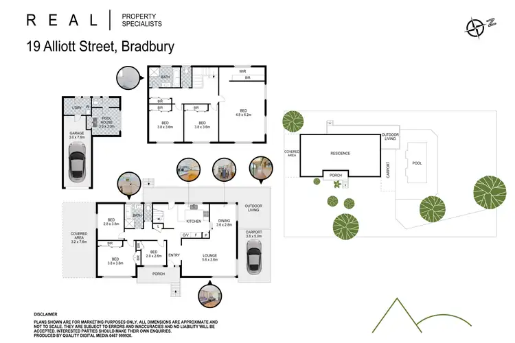 Floorplan of Homely house listing, 19 Alliott Street, Bradbury NSW 2560