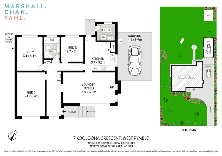 Floorplan of Homely house listing, 7 Kooloona Crescent, West Pymble NSW 2073