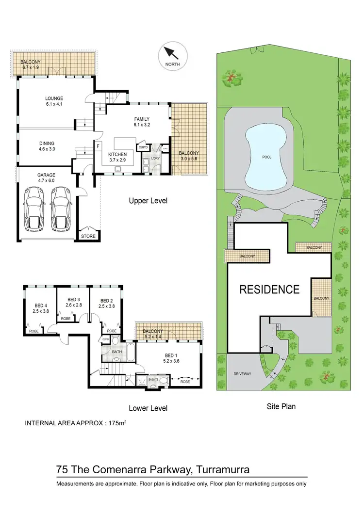 Floorplan of Homely house listing, 75 The Comenarra Parkway, Turramurra NSW 2074